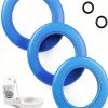 Flush Valve Seal ZNBSIXP Blue Rubber 4.25in Toilet-0