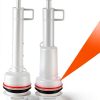 Mansfield Flush Valve Seal Hidnvefen Silicone Red-1