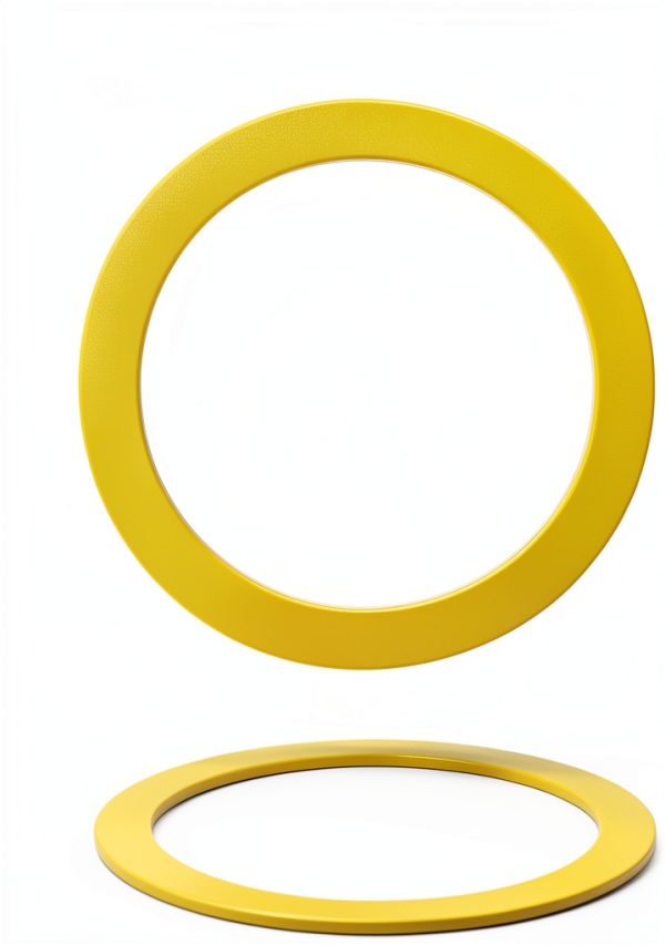 Ullnosoo Flush Valve Seal Silicone Red Round Replacement-5