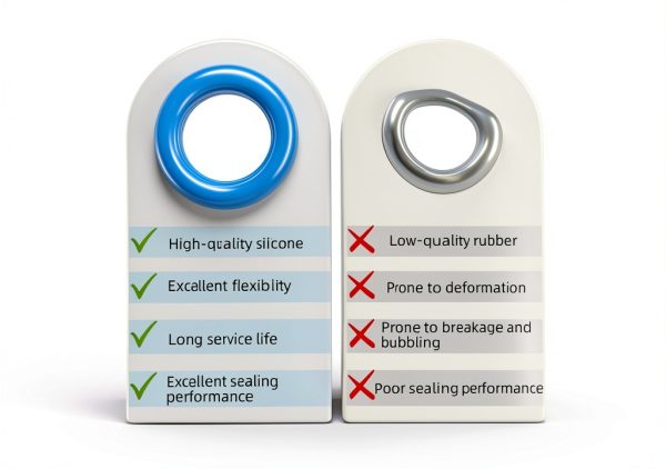 Flush Valve Seal ZNBSIXP Blue Rubber 4.25in Toilet-3