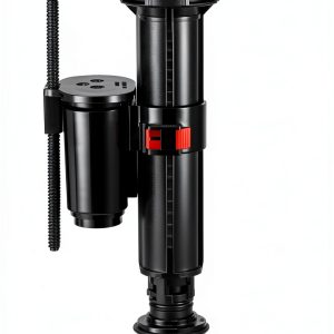 Jamini Toilet Fill Valve Replacement Kit Plastic Black-0