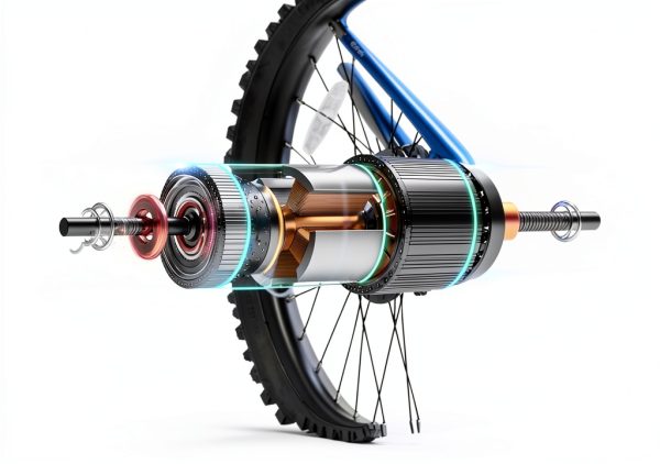 JOYSTAR 20 Inch Electric Mountain Bike for Kids Blue 125Wh Battery-1