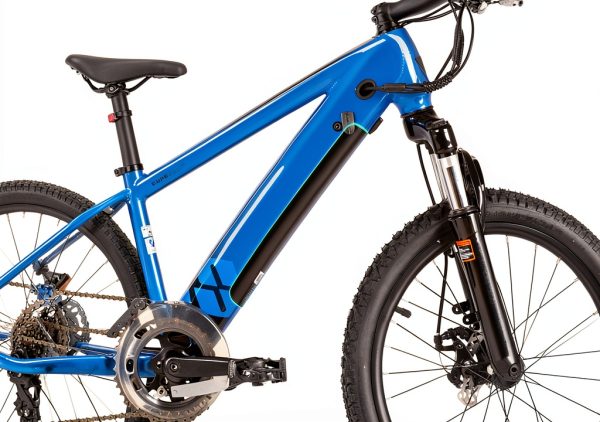 JOYSTAR 20 Inch Electric Mountain Bike for Kids Blue 125Wh Battery-2